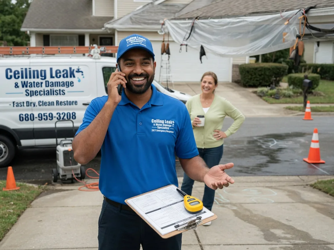 Ceiling Leak Cleanup Wildorado, TX FAQs